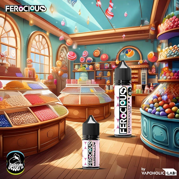 Ferocious Marshmallow 3mg by VapoholicLab