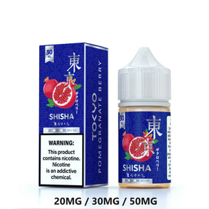 Tokyo Shisha Saltnic - Pomegrante Berry