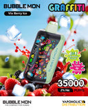 BUBBLEMON GRAFFITI 35000 PUFFS 2% Nicotine 28ML(2+2)