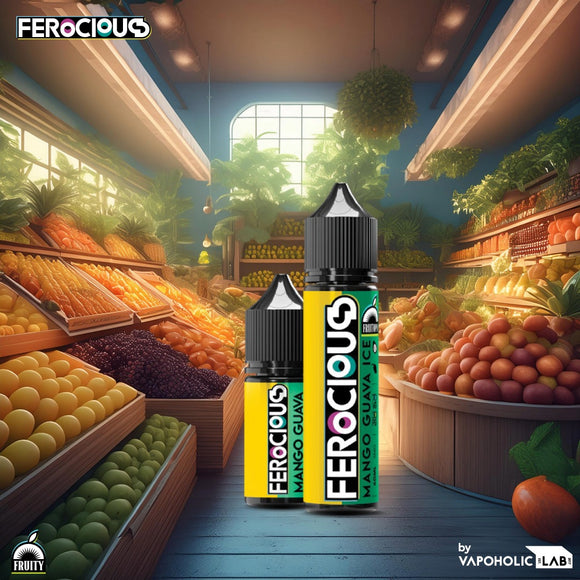 Ferocious Mango Guava Saltnic by VapoholicLab