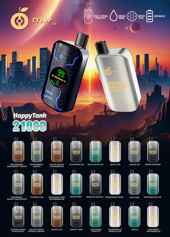 M.Y. HAPPY TANK 21000 Puffs 2%