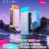 VOZOL Gear Power 20000 Puffs 50mg Dual Mode Disposable Vape
