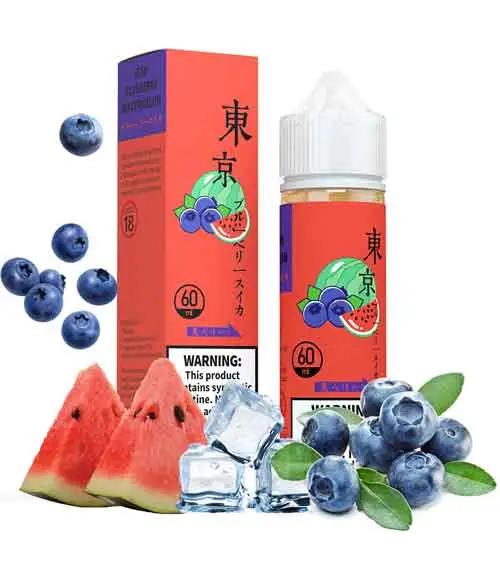 Tokyo Iced Blueberry Watermelon 3mg