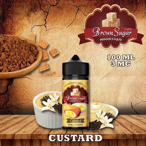 E&B Brown Sugar Custard 3mg 100ml