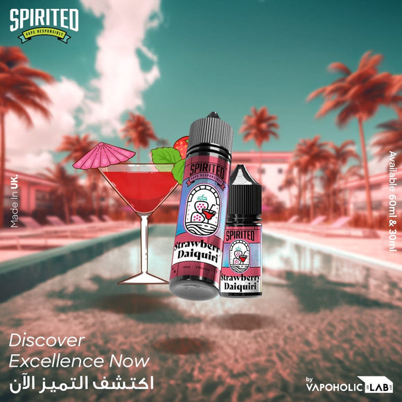 Spirited Strawberry Daquiri Saltnic by VapoholicLab