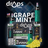 Drops By Blis 20000 Puffs Disposable Hookah 5%