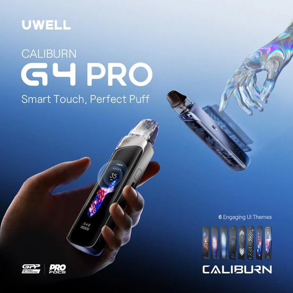 Uwell Caliburn G4 Pro Pod System Kit 1800mAh