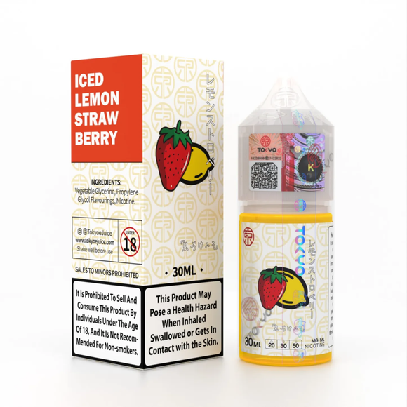 Tokyo Iced Strawberry Lemon Saltnic 30ml
