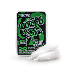 WOTOFO AGLETED 6MM ORGANIC XFIBER COTTON