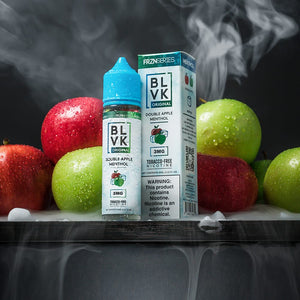 BLVK FRZN DOUBLE APPLE MENTHOL – 60ML