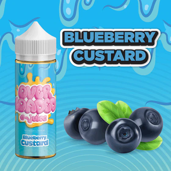 OVER LOADED BLUEBERRY CUSTARD - 120ML