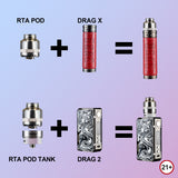 VOOPOO RTA Pod Tank 2ml