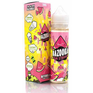 BAZOOKA VAPE - WATERMELON SOUR STRAWS