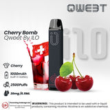 ILO QWEET DISPOSABLE POD 2500 PUFFS 20MG