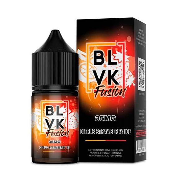 BLVK FUSION SALTS - CITRUS STRAWBERRY ICE 30ML