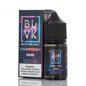 BLVK PINK SERIES - ICED BERRY PEACH SALT 30ML