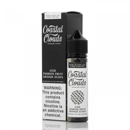 ICED PASSION FRUIT ORANGE GUAVA - COASTAL CLOUDS CO. - 60ML