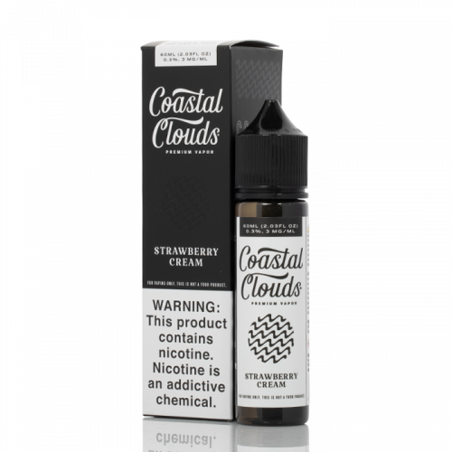 STRAWBERRY CREAM - COASTAL CLOUDS CO. - 60ML