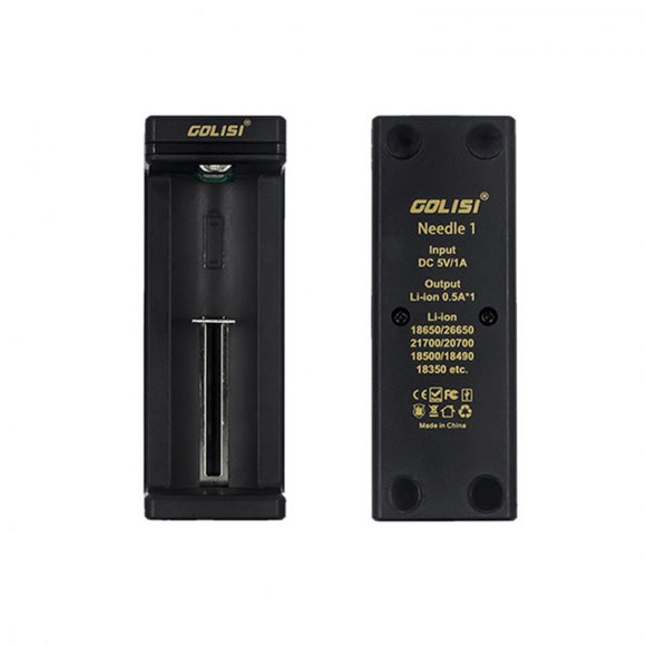 Golisi Needle 1 USB Battery Charger - Black