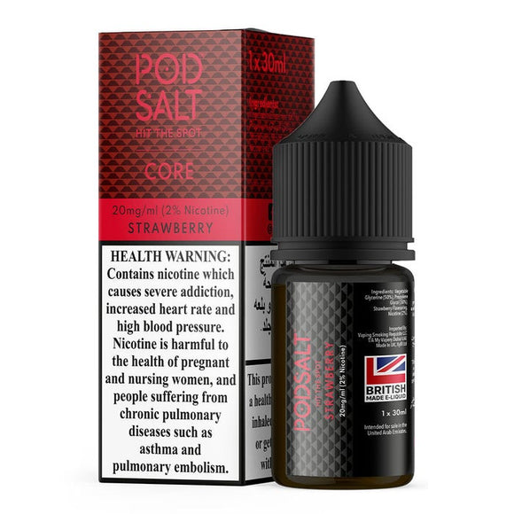 Pod Salt Core - Strawberry 30ML