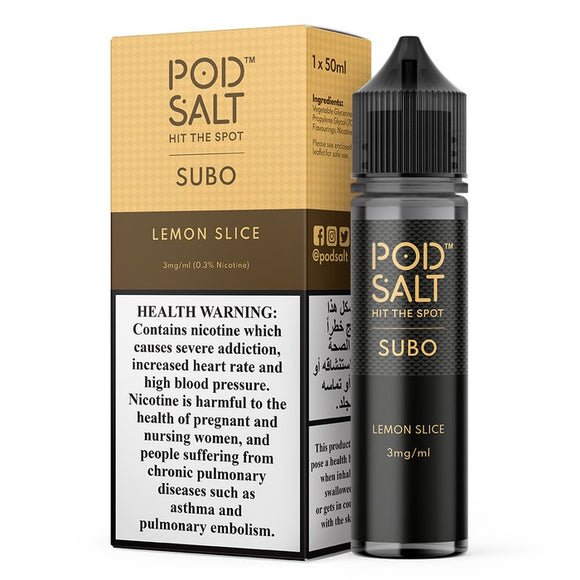 POD SALT SUBO - LEMON SLICE 50ML (UAE)