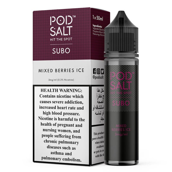 POD SALT SUBO - MIXED BERRIES ICE 50ML (UAE)