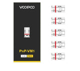 VOOPOO PnP Replacement Coils | 5 Pack-0.3ohm Mesh Coil PnP-VM1-DL-VAYYIP