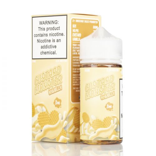 VANILLA CUSTARD MONSTER - JAM MONSTER LIQUIDS - 100ML