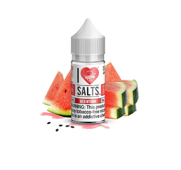 I LOVE SALTS BY MAD HATTER - WILD WATERMELON 30ml