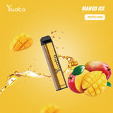 YUOTO XXL DISPOSABLE VAPE KIT 2500 PUFFS 1200MAH