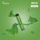 YUOTO XXL DISPOSABLE VAPE KIT 2500 PUFFS 1200MAH